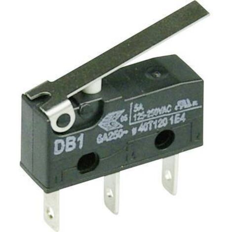 ZF DB1C-B1LC Microrupteur DB1C-B1LC 250 V/AC 6 A 1 x On/(On) à rappel 1 pc(s) D72435