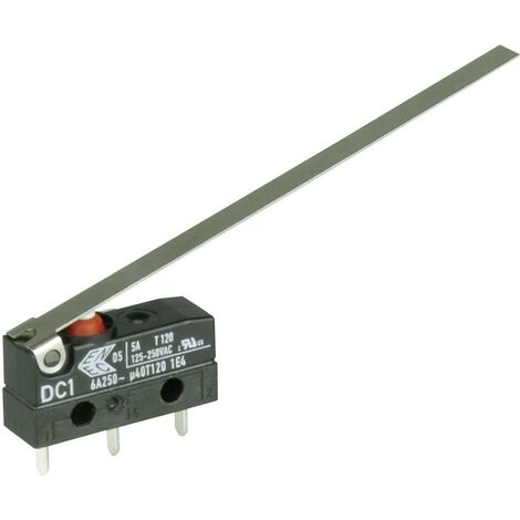 ZF DC1C-H1LD Microrupteur DC1C-H1LD 250 V/AC 6 A 1 x On/(On) IP67 à rappel 1 pc(s) D71833