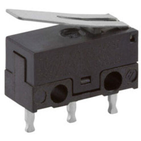 ZF DGE3-E7LC Mikroschalter  125 V/AC 3 A 1 x Ein/(Ein) Schaltwerk: IP40/Anschlüsse: IP00 tastend 1 S