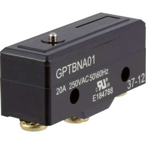 ZF GPTBNA01 Microinterruttore GPTBNA01 250 V/AC 20 A 1 x On / (On) Momentaneo 1 pz.
