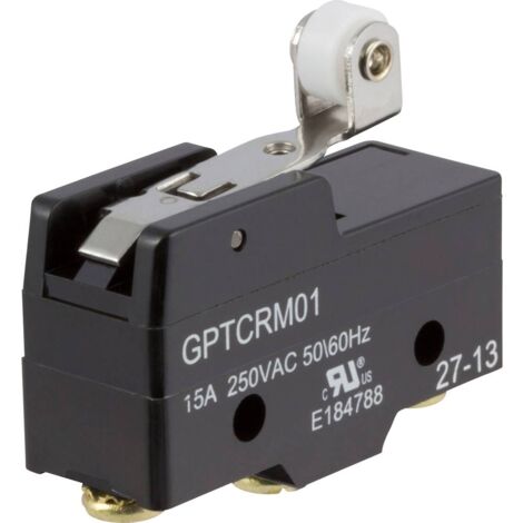 ZF GPTCRM01 Microinterruttore GPTCRM01 250 V/AC 15 A 1 x On / (On) Momentaneo 1 pz.