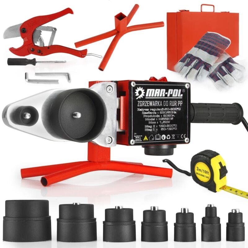 ZGRZ-FT - Dispositif de soudage de tuyaux de polyéthylène, PP PB, tuyau de PVDF, diamètre de 16-63 mm