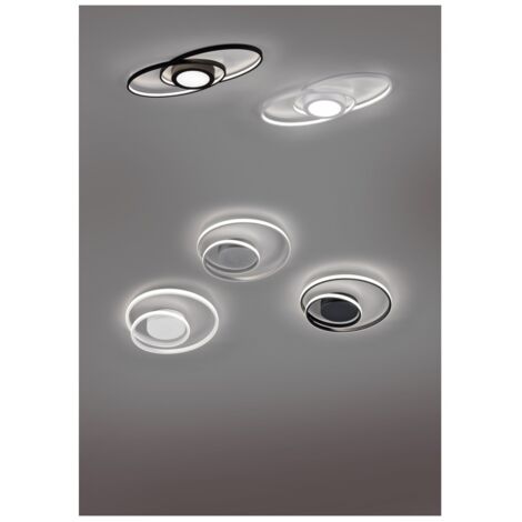 Zibal White Spiral Led Deckenleuchte 22W Dimmbar Ø39 cm Trio Lighting