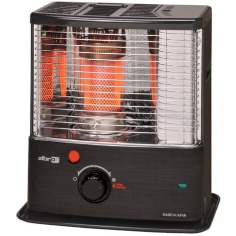 Zibro 1710811 Stufa a Combustibile Meccanica 3000W Nero