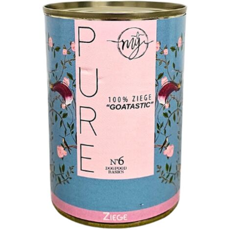Ziege 100% Fleisch  Monoprotein Hundefutter I My Pure 400g