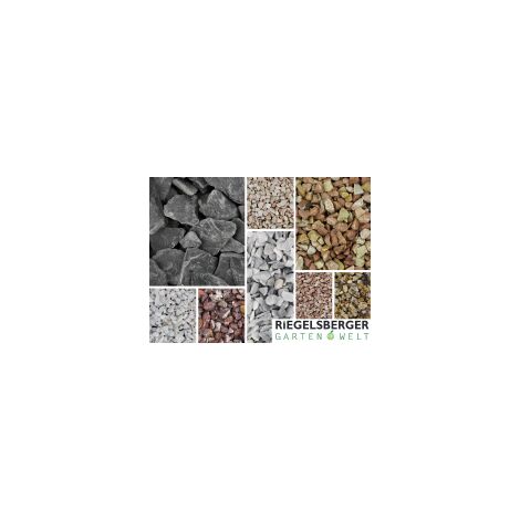 Ziersplitt 5 kg Splitt gewaschen Gabionenfüllung Deko Garten-Ciotollo Lapillo 20-40 mm