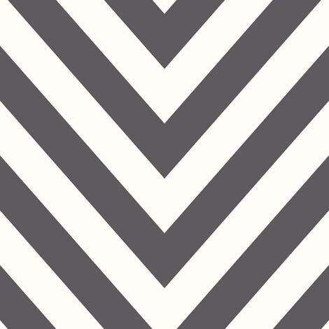 Zig Zags Chevron Stripes Wallpaper Black White Geometric Washable Holden Decor