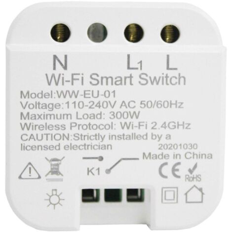 ZigBee 3.0 pour interrupteur intelligent, module disjoncteur, minuterie, application Tuya Life, télécommande, contrôle Wi-Fi version 1-