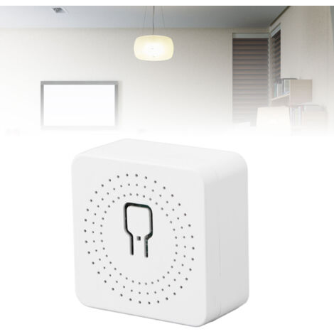 Zigbee 3.0 Smart-Relais mit App- und Sprachsteuerung, Leistungsüberwachung, Timer, 16 A, 100–240 V, ABS/PC, 4 x 4 x 2 cm, Mano M1-001
