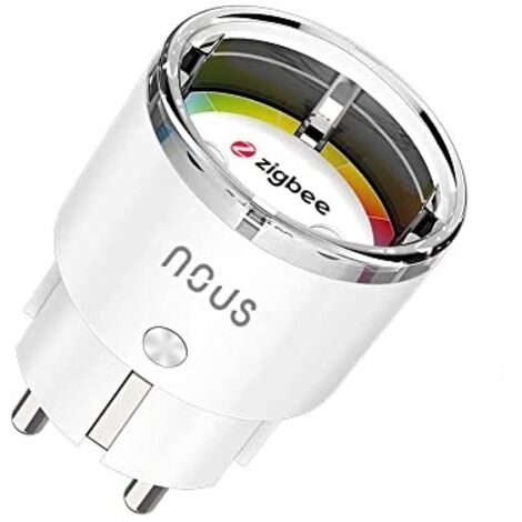 ZIGBEE PRISE CONNECTÉE NOUS A1Z - PROGRAMMABLE SMART PLUG TELECOMMANDE SANS FIL AVEC MESURE CONSOMMATION ELECTRIQUE. PRISES INTE