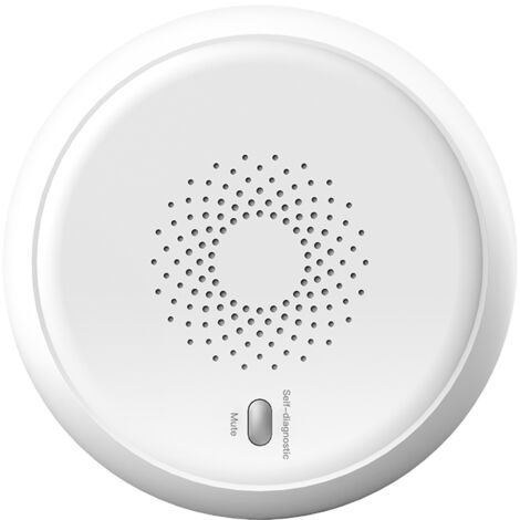 ZigBee Sensore Fumo Rilevatore di Fumo Allarme Antincendio con Sensore Fotoelettrico Indipendente