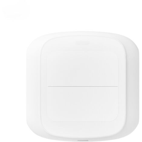 Zigbee Szenen-Aufklebeschalter Smart Home Drahtloser Szenen-Doppelschalter für den Haushalt, Zigbee Doppelschalter Szenenschalter