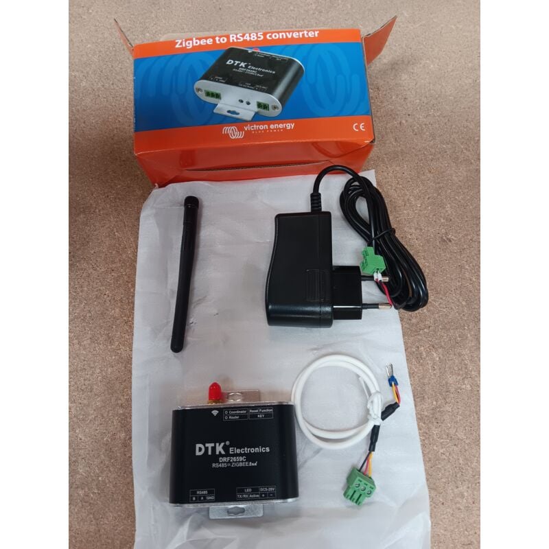 Victron - Zigbee vers convertisseur en RS485