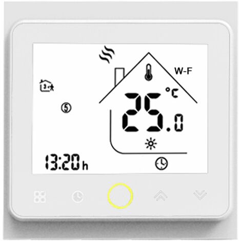 ZigBee3.0 Termostato Intelligente 5A Regolatore di Temperatura Programmabile Settimanale Controllo APP Controllo Vocale Compatibile con Alexa/Google Home per Caldaia Acqua Caldaia a Gas per Casa Uffic