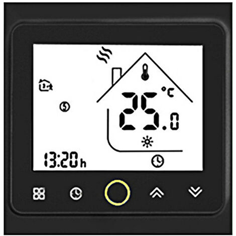ZigBee3.0 Termostato Intelligente 5A Regolatore di Temperatura Programmabile Settimanale Controllo APP Controllo Vocale Compatibile con Alexa/Google Home per Caldaia ad Acqua Caldaia a Gas per Uffici