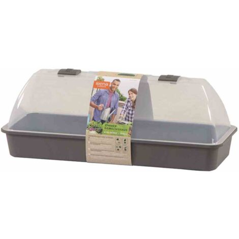 Zimmergewächshaus Maxi-Grow 54x20x21,5 cm anthrazit