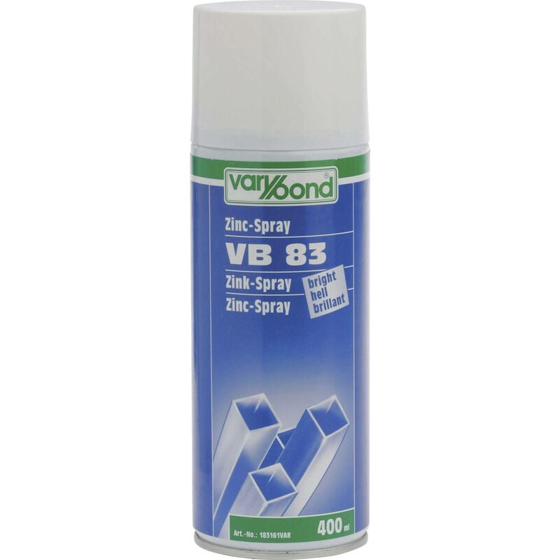 Zinc spray clair 400 ml Varybond vb 83 Y866951