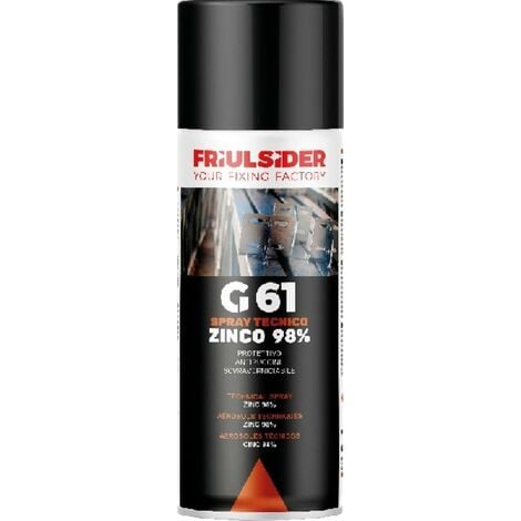 Zinco scuro spray 98% 400ml friulsider g6100