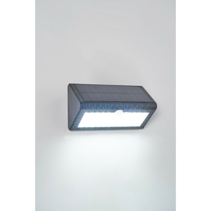 Forum Lighting - Forum Dawdon Solar 3000k led Outdoor Flush Wall Lamp Black IP44