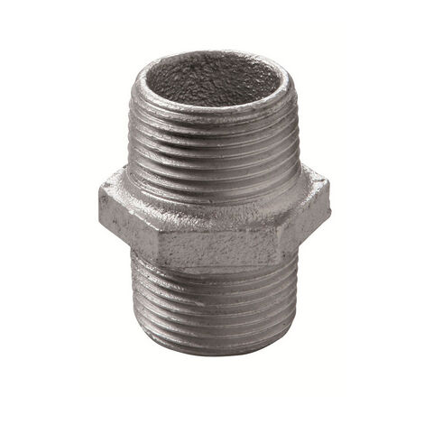Zinkbeschichtete Nippel 3-8 cm für Flüssigkeiten