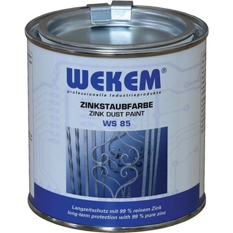 Zinkstaubfarbe WS85 dunkelgrau,metallisch ma 375ml Dose
