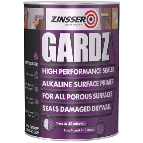 Zinsser Gardz Sealer Primer 500Ml - Clear
