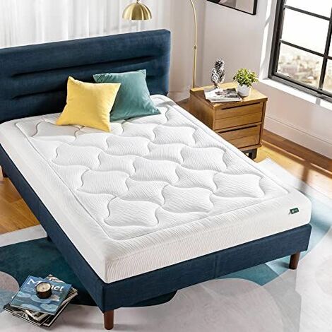 ZINUS Cloud Matelas mousse mémoire de forme Matelas réglable composé de 7 zones ...