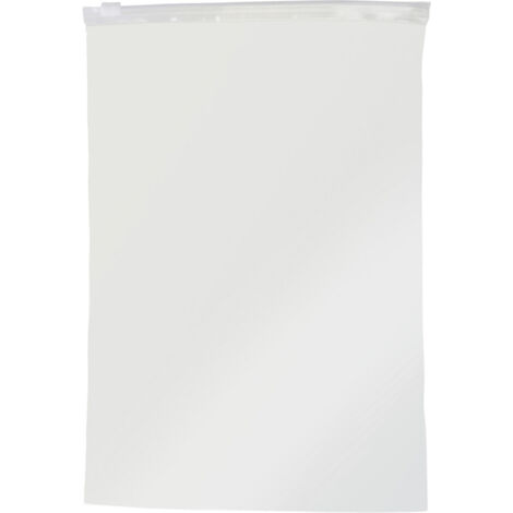 Zip-Beutel ohne Beschriftungsstreifen (L x B) 150 mm x 100 mm Transparent Polyethylen  100 St.