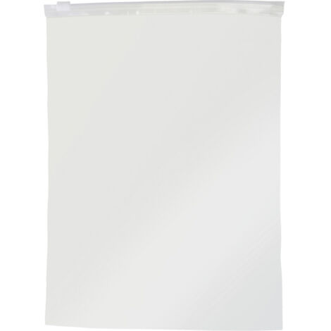 Zip-Beutel ohne Beschriftungsstreifen (L x B) 220 mm x 160 mm Transparent Polyethylen  100 St.