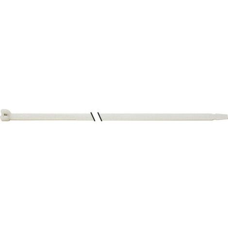 Zip tie M.E.T.L. 186mm B.4,5mm PA 6.6 naturale 100 pezzi/confezione