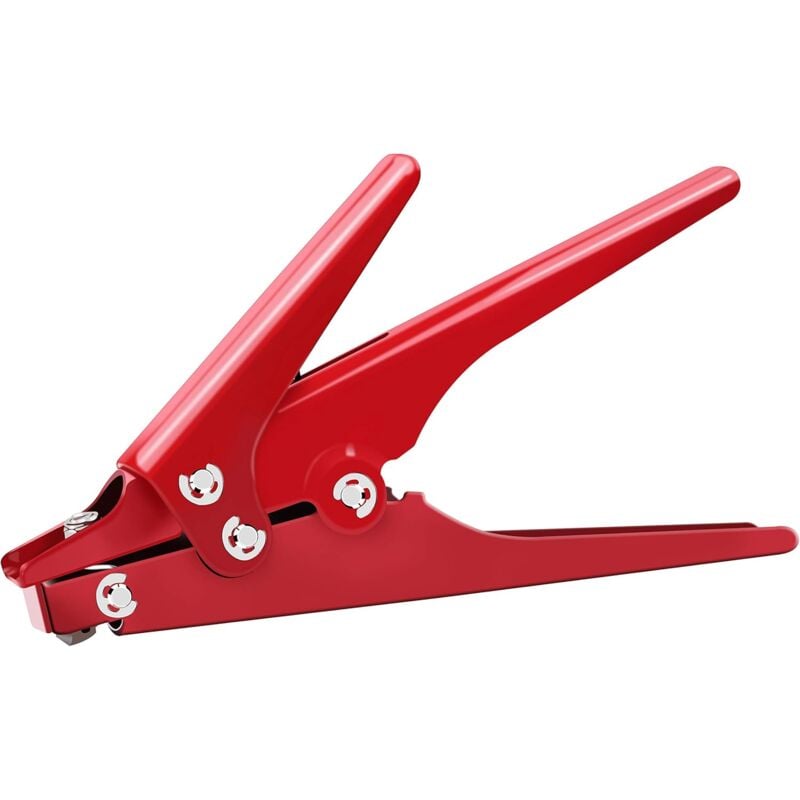 Linghhang - Zip Tie Tool, Cable Tie Gun and Tensioning and Cutting Tool for Plastic and Nylon Cable Tie, Maximum Tie Width 0.37 Inch