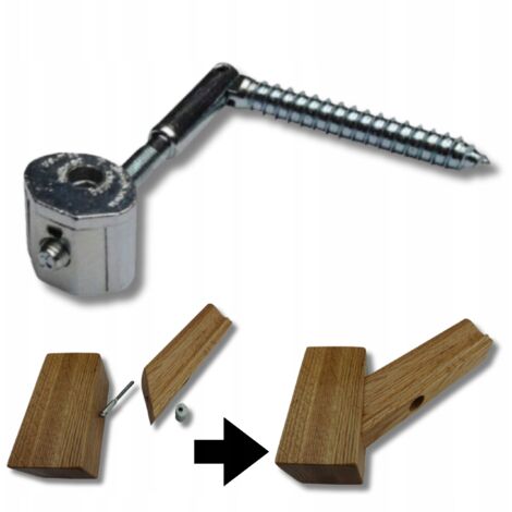 Zipbolt 11.550 Handlaufverbinder - Metall - Einfache Installation - Stark und langlebig