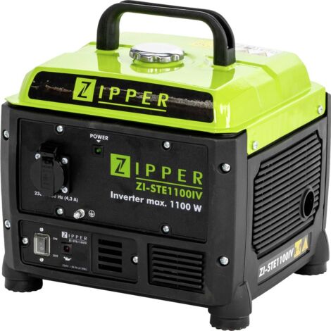 Zipper 4 tempi Generatore inverter 230 V 12.8 kg 1100 W