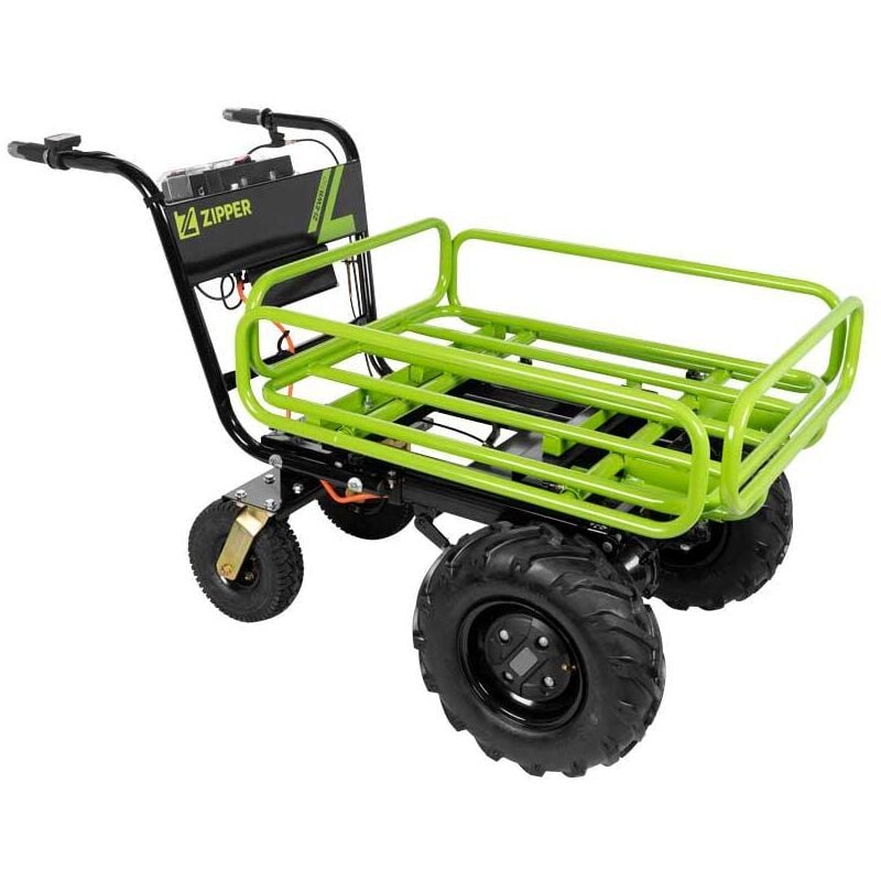 Zipper - Brouette electrique a batterie 40v 400w 300kg zi-ewb350