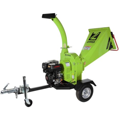 ZIPPER Broyeur vegetaux puissant avec moteur LONCIN de 420 cm3 - ROZ95