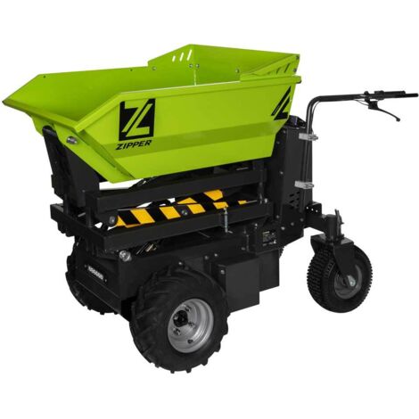 Zipper Elektro-Rad-Dumper ZI-ED600HKS mit Scherenhubfunktion