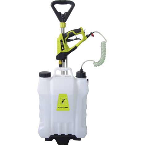 Zipper – Pulvérisateur sans fil 15 l – 3 modes de pulvérisation – 2 têtes brevetées – Protection contre surcharges – Lampe de travail intégrée