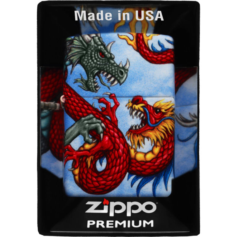 Zippo Drachendesign Feuerzeug 60005658