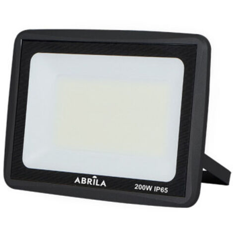 Zircon 200w 6500k Schwarz 20000lm 120º 26x32x3,6 Cm IP66