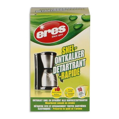 Zitronensäure -Basis -Pulver -Descaling - ERES - 10 x 25 g