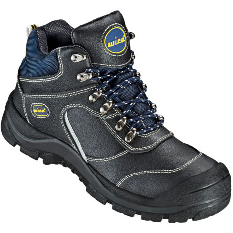 ZITTAU Schnürstiefel WICA® Schwarz/Blau, EN ISO 20345 S3, 33250 Gr.41