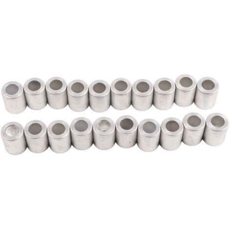 ZJchao Couvercle de Raccord de Climatisation en Aluminium, Raccords de Couverture Joints, Installation Facile, Fabrication Professionnelle, Durable, pour Un Tuyau CA Mural (barrière (6/8po).