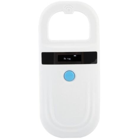 ZJCHAO lecteur d\'animaux Scanner d\'étiquette d\'animal familier de scanner de Microchip de scanner d\'identification de puce animale