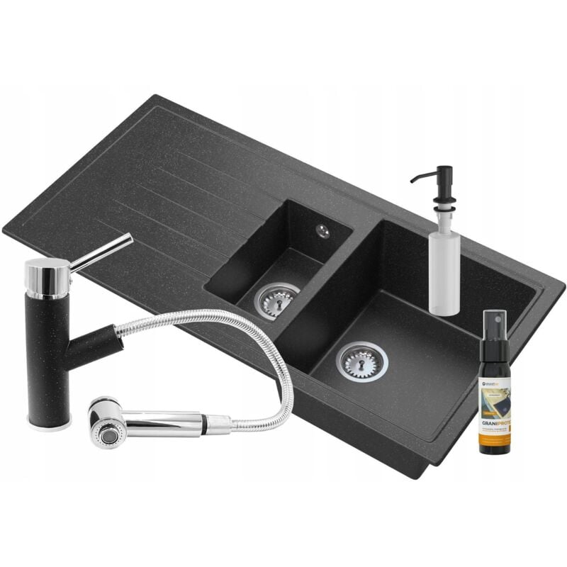Granitan - ZLew granit évier mitigeur distributeur kit
