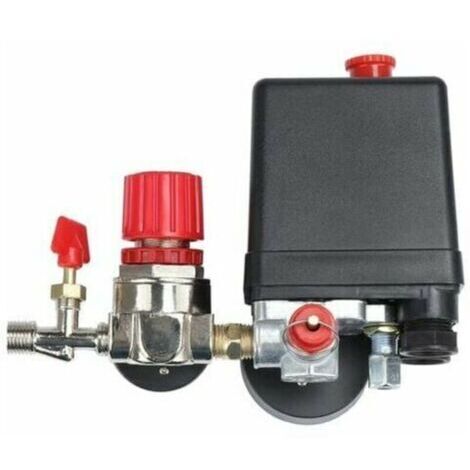 ZM. Soupape de pression pour compresseur d'air, pressostat de compresseur d'air avec manomètre et régulateur.
