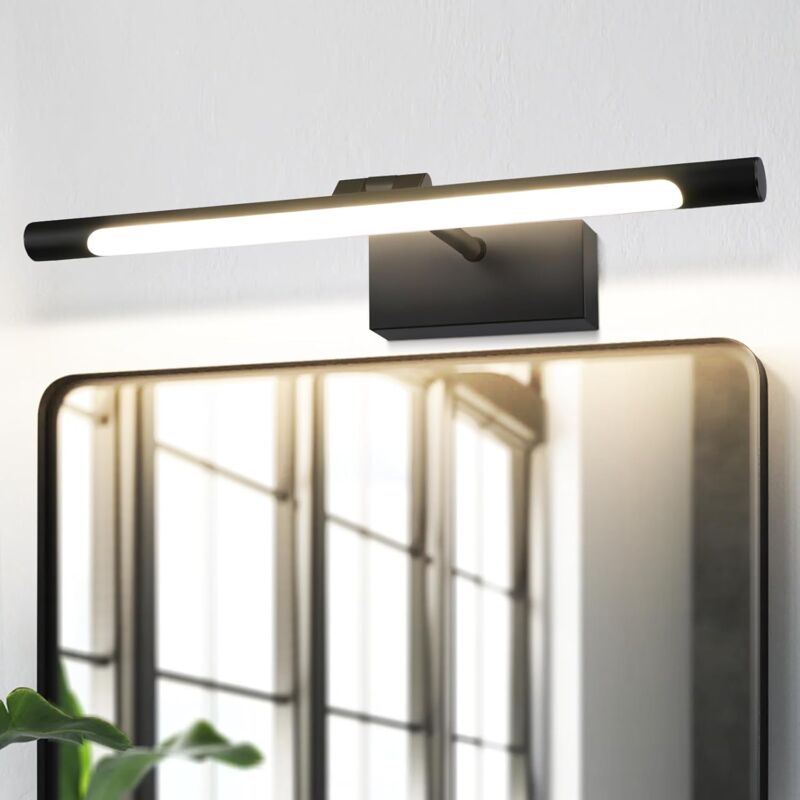 ZMH - Applique Murale Salle de Bain led Miroir Lumière - 40cm Lampe de Salle de Bain 6W Couleur de Lumière Blanc Neutre 4000K Applique IP44 Éclairage