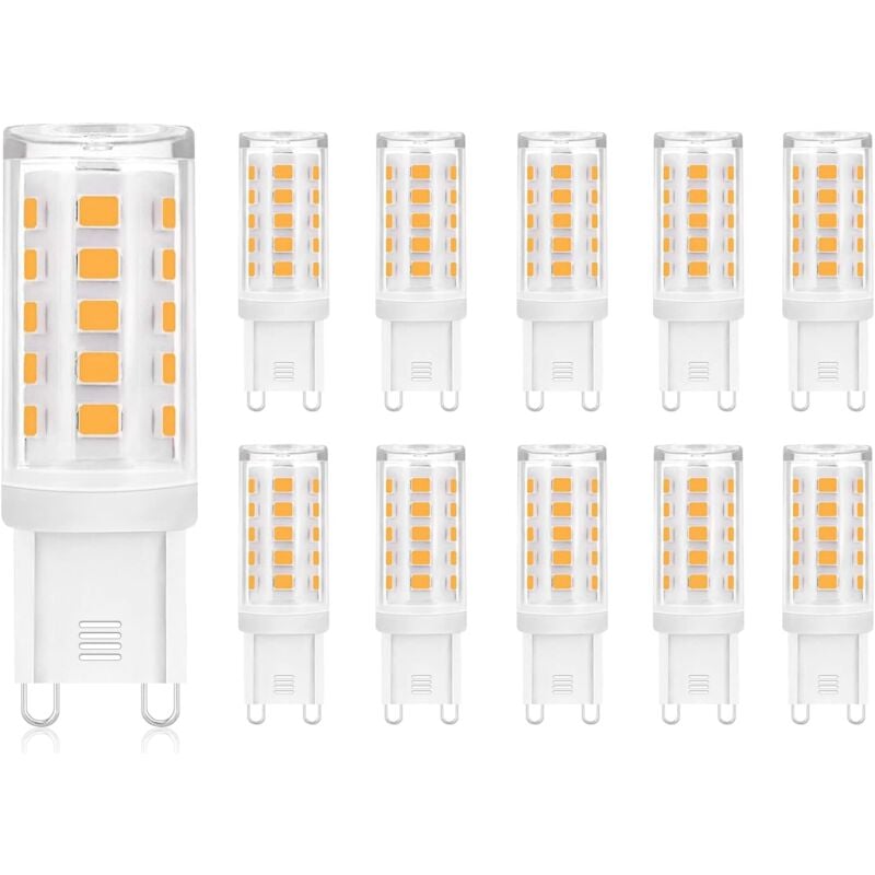 ZMH - G9 Led ampoule blanc chaud 3W remplacement halogène 220V ampoule blanc chaud 3000K culot ampoule petite ampoule économie d'énergie G9 ampoule