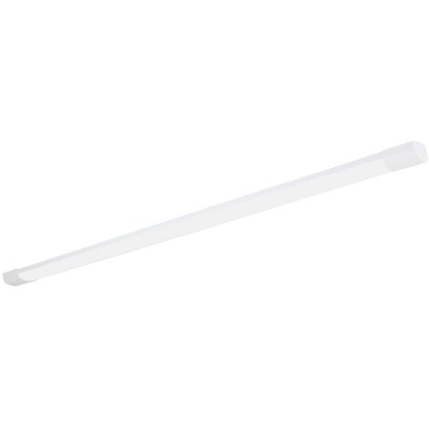 ZMH Lampe d'atelier LED 120CM étanche - 36W 3960LM plafonnier IP65 lampe de cave étanche blanc neutre 4000K tube fluorescent pour garage atelier pièce humide cuisine entrepôt bureau salle de bain