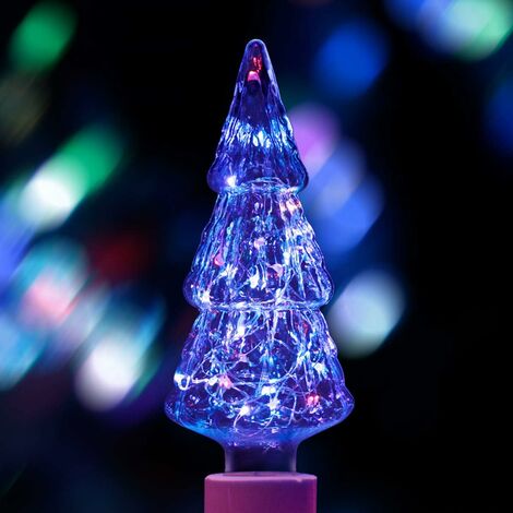 Deko LED Glühbirne Kreative Lichterkette Bunt-Magische E27 Glühlampe Farbwechsel 
