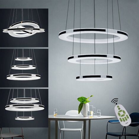 LED Deckenleuchte dimmbar Pendel-Leuchte Küche Esszimmer Tisch Hänge-Lampe Touch 